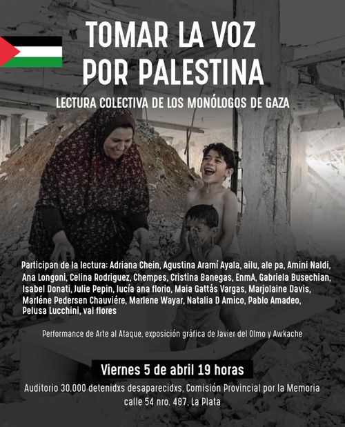 Tomar la voz por Palestina