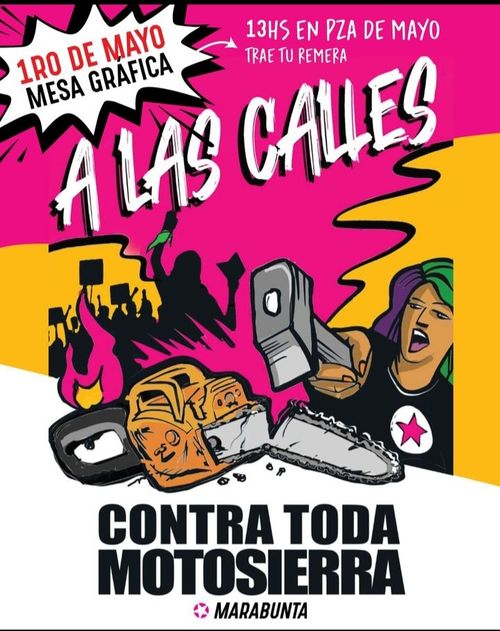 1ro de mayo a las calles