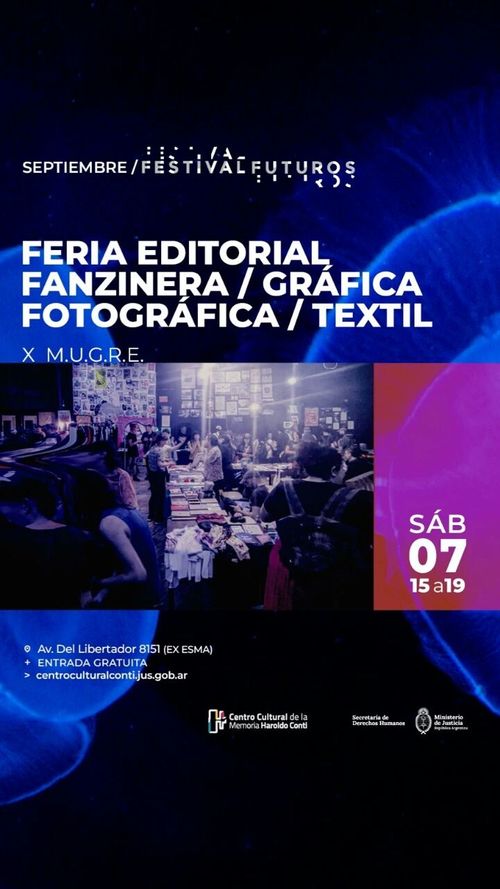 Feria editorial / fanzinera / gráfica fotográfica / textil