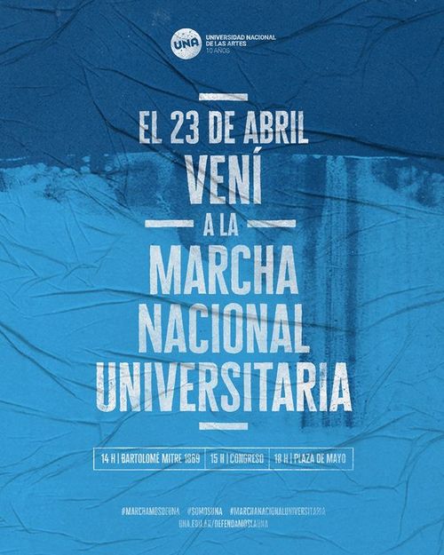 Marcha Federal Universitaria - UNA