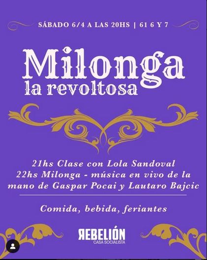 Milonga la revoltosa