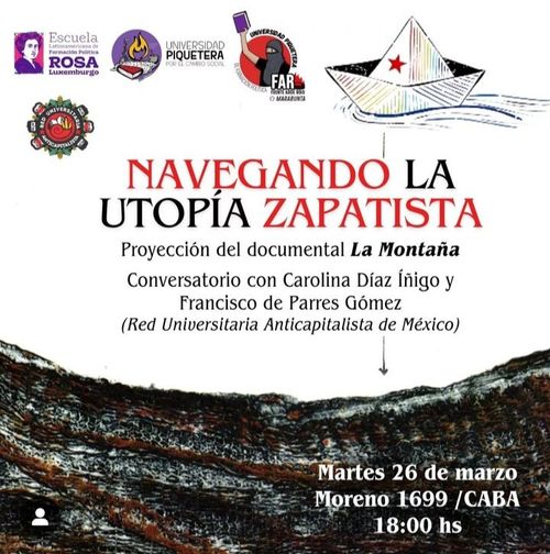 Navegando la utopía zapatista 