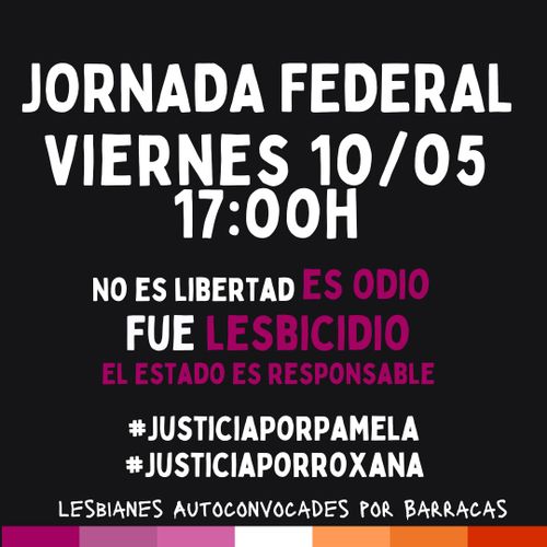 Justicia por Pamela y Roxana