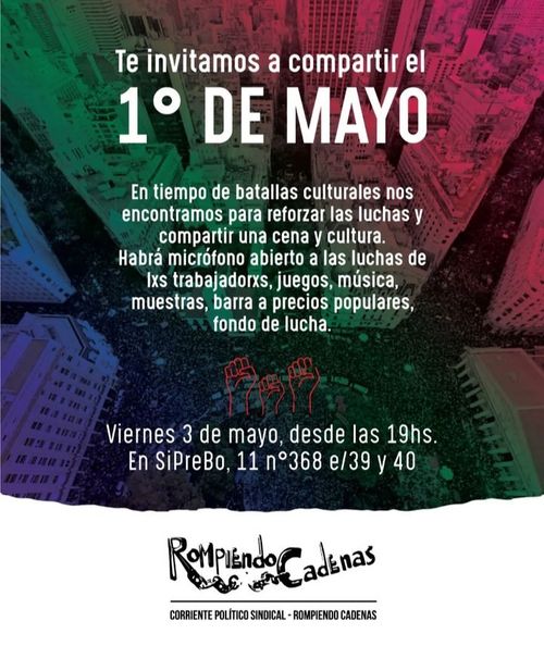 Un 1ro de Mayo de encuentro y lucha