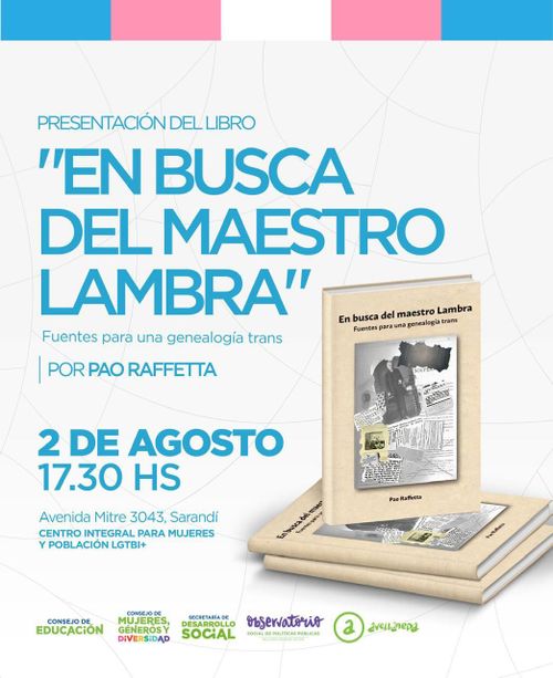 Presentación del libro "En busca del maestro Lambra"