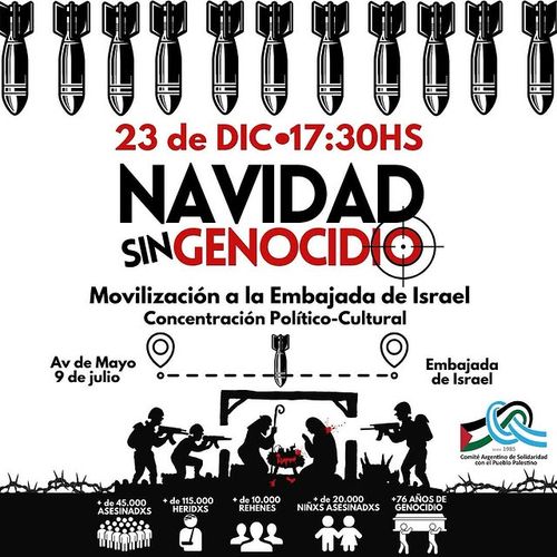 NAVIDAD SIN GENOCIDIO🌲