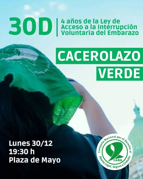 Cacerolazo Verde