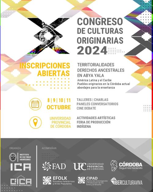 X Congreso de Culturas Originarias - 2024